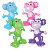 Inflatatable Big Foot Monkey Toy For Kids - Assorted